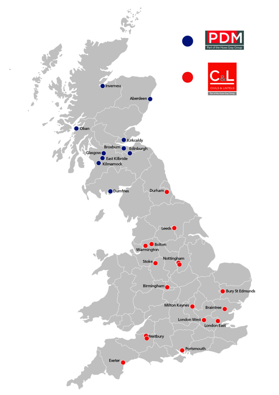 Pdm Map Branches | PDM